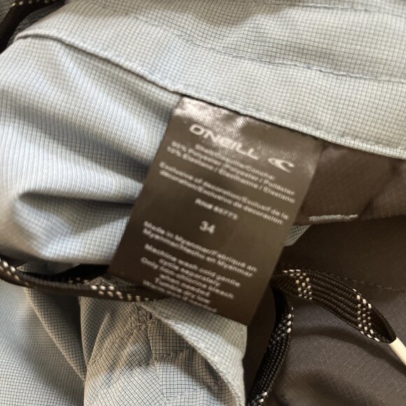 O'Neill Men's Crossover Hybrid Shorts Blue Sz 34 5 Pockets Excellent - Picture 9 of 13